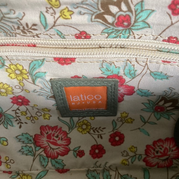 LATICO Leather Satchel Purse Multi Bag - Picture 3 of 12